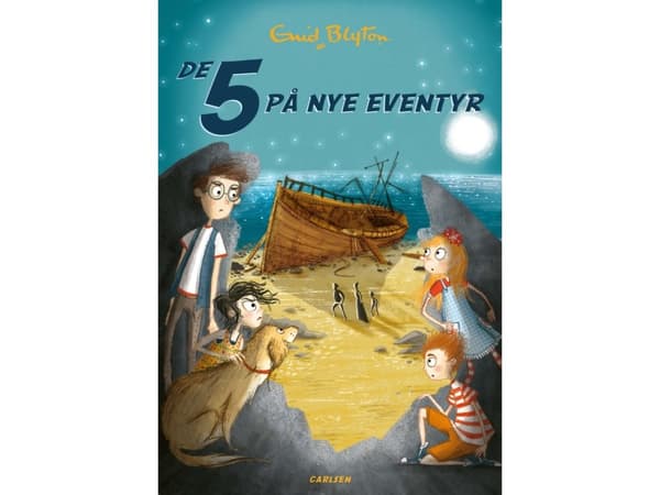 De 5 (3) - De 5 på nye eventyr | Enid Blyton | Kieli: Tanska