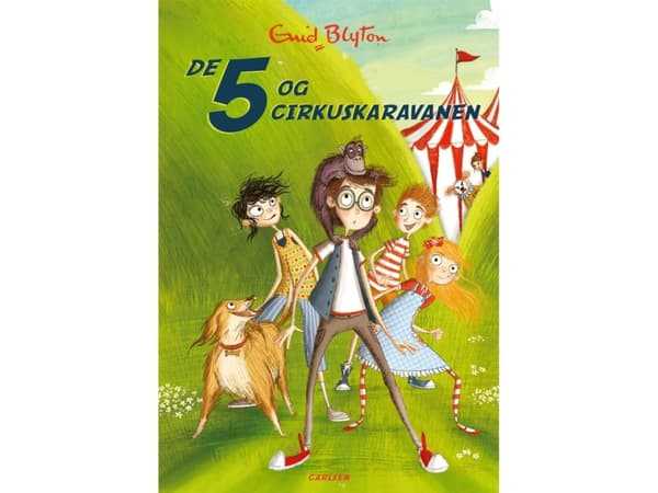 5 (5) - 5 ja sirkusvaunu | Enid Blyton | Kieli: Tanska
