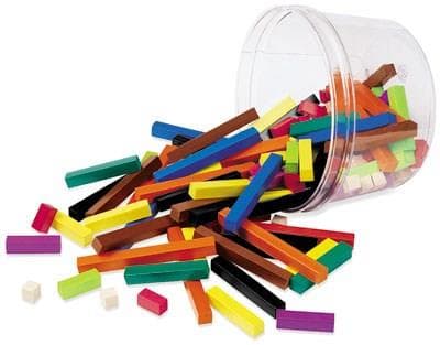 Cuisenaire-regneklodser | Språk: Dansk
