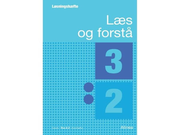 Läs och förstå 3.2, lösningshäfte | Lavra Enevoldsen;Anton Nielsen | Språk: Danska