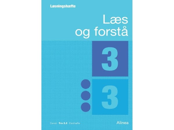 Lue ja ymmärrä 3.3, ratkaisuvihko | Anton Nielsen;Lavra Enevoldsen | Kieli: Tanska