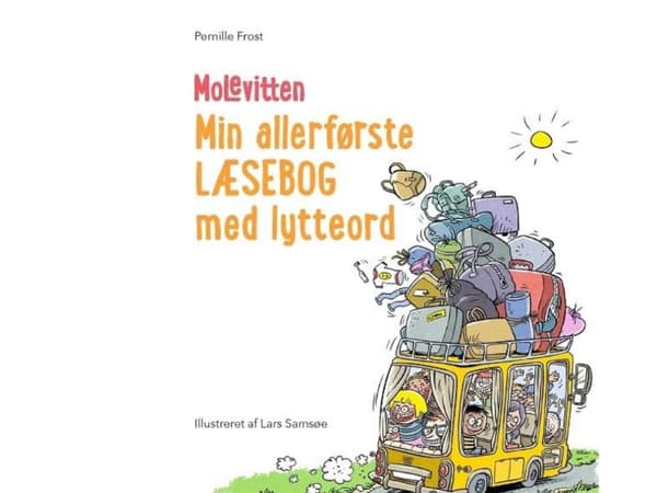 Molevitten, 0. kl., Ensimmäinen lukukirjani äänisanojen kanssa | Pernille Frost | Kieli: Tanska