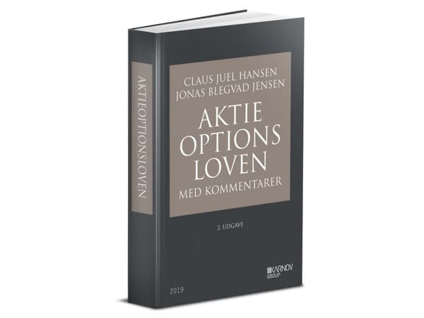 Osakeoptiolaki kommentteineen | Claus Juel Hansen &amp; Jonas Blegvad Jensen | Kieli: Tanska