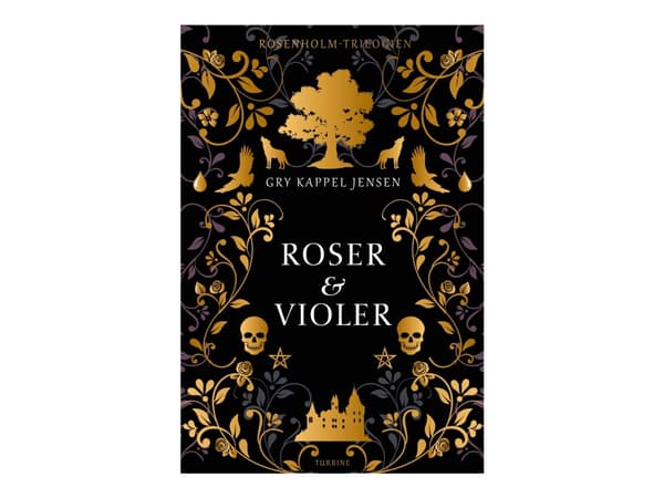 Roser og violer - Rosenholm Trilogien - av Jensen Gry Kappel - bok (inbunden) | Språk: Danska