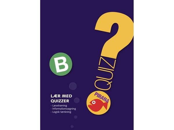 Pirana - Lær med quizer B