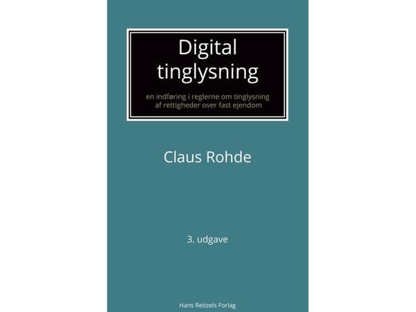 Digital registrering | Claus Rohde | Språk: Danska