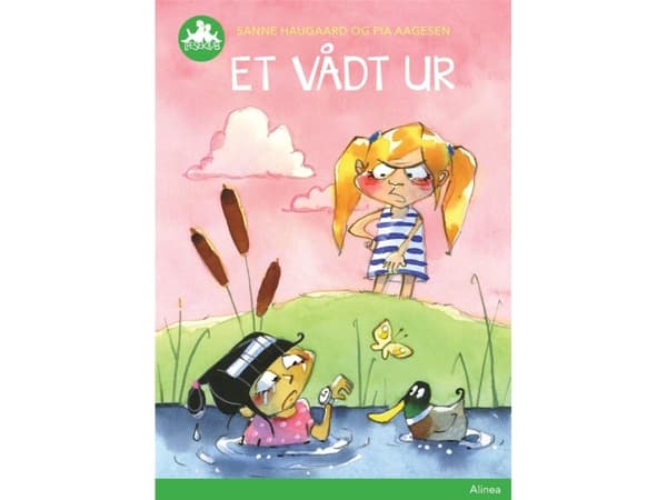 En våt klocka, Green Reading Club | Sanne Haugaard;Pia Aagesen | Språk: Danska