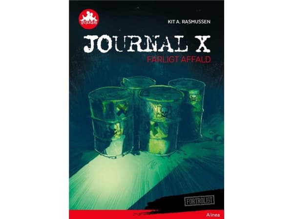 Journal X, farligt avfall, Red Reading Club | Kit A. Rasmussen | Språk: Danska