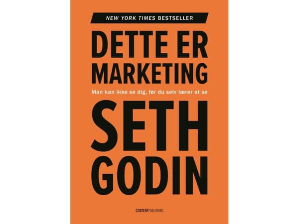 Dette er marketing | Seth Godin | Kieli: Tanska