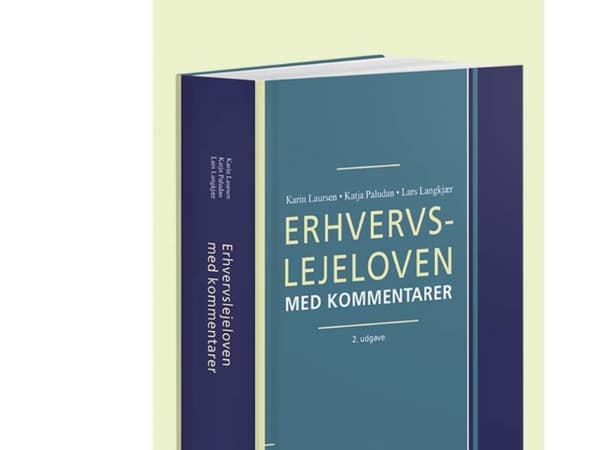 Erhvervslejeloven med kommentarer | Katja Paludan &amp; Lars Langkjær | Kieli: Tanska
