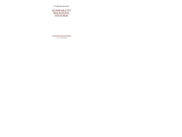 Kom1 partiv religionshistorie | J. Podemann Sørensen | Kieli: Tanska