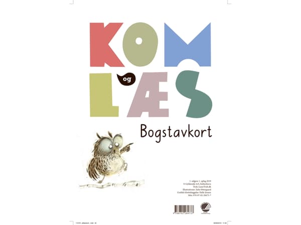 Kom och läs. Brevkort | Språk: Danska