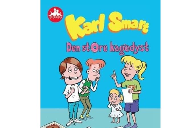 Karl Smart - Suuri kakkukilpailu, Red Reading Club | Daniel Zimakoff | Kieli: Tanska