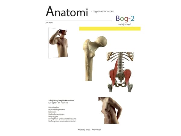 Anatomia - kirja 2 | Jan Hejle | Kieli: Tanska