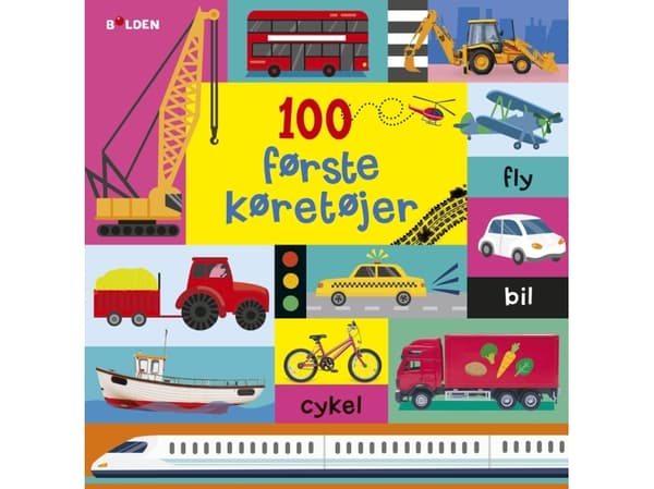100 første køretøjer | Språk: Danska