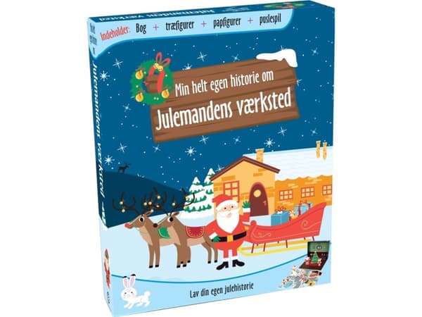 Min helt egen historie om Julemandens værksted | Språk: Dansk