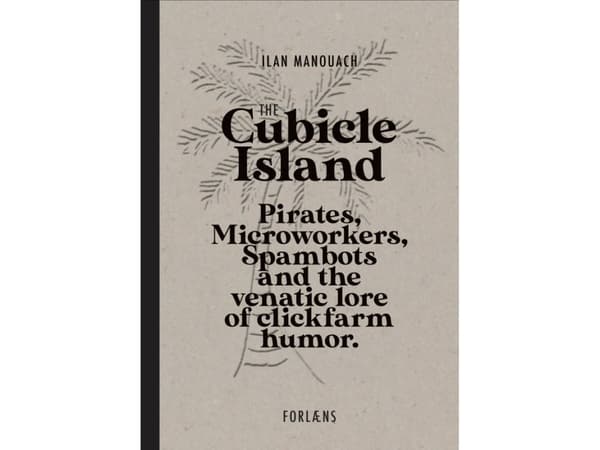 The Cubicle Island | Ilan Manouach | Språk: Engelsk