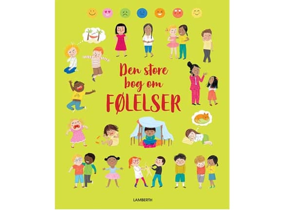 Den store bog om følelser | Felicity Brooks | Kieli: Tanska