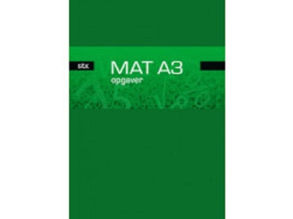MAT A3 stx - tehtävät | Jesper Frandsen;Jens Carstensen;Jens Studsgaard | Kieli: Tanska