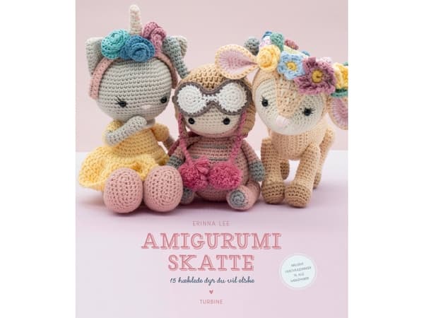 Amigurumiskatte | Erinna Lee | Språk: Dansk
