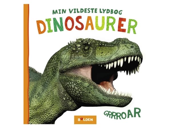 Min vildaste ljudbok: dinosaurier | Språk: Danska