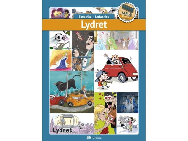 Lydret 0123 (LARGE 30 bøger) | Bogpakke, letlæsning, fiktion