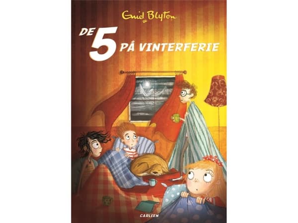 De 5 (17) - De 5 på vinterferie | Enid Blyton | Kieli: Tanska