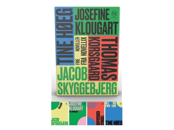 Gaveæske med fire noveller af Klougart, Korsgaard, Høeg & Skyggebjerg | Josefine Klougart, Thomas Korsgaard, Tine Høeg, Jacob Skyggebjerg