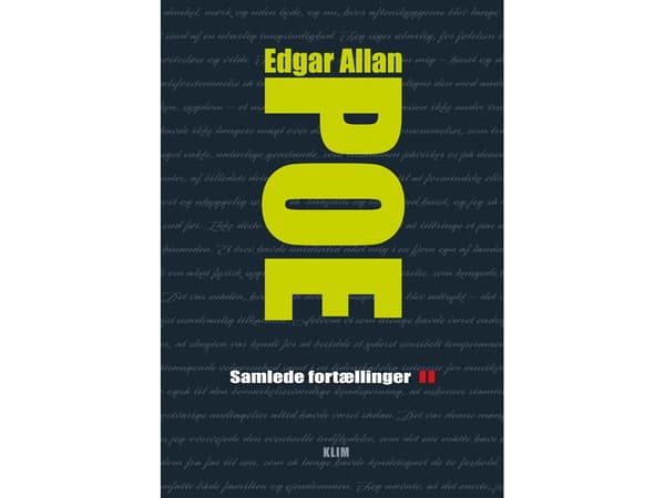 Samlede fortællinger II | Edgar Allan Poe | Språk: Dansk