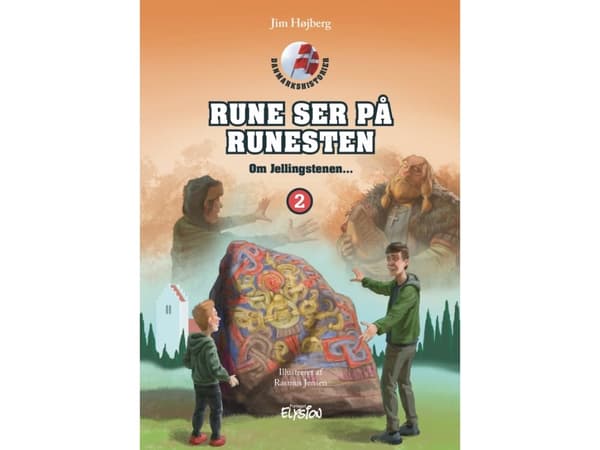 Rune tittar på runsten | Jim Højberg | Språk: Danska