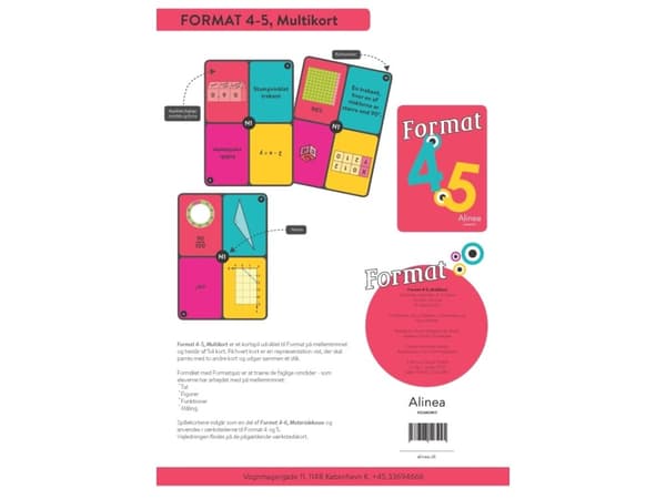 Format 4-5, Flerkort | Janus Madsen;Nina Winther Arnt;Lone Anesen | Språk: Danska