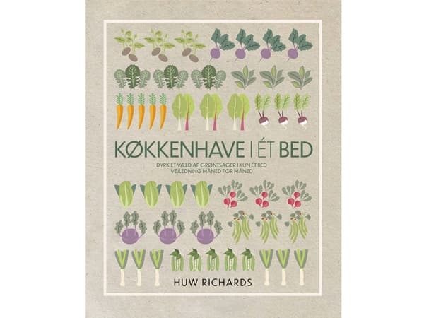 KØKKENHAVE I ET BED | Huw Richards