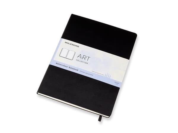 Moleskine Art Watercolor A4 akvarellpute, svart |