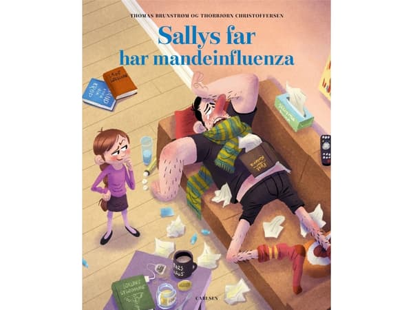 Sallys far har mandeinfluenza | Thomas Brunstrøm;Thorbjørn Christoffersen