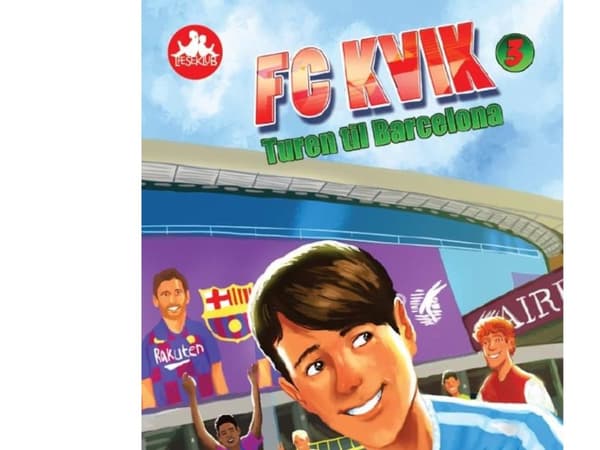 FC Kvik 3 - Turen til Barcelona, Rød Læseklub | Nils Finderup
