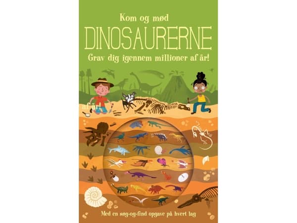 Kom tillbaka i tiden och möt dinosaurierna | Språk: Danska