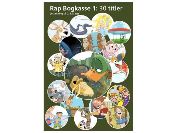 Rap Bogkasse 1 | Kirsten Ahlburg | Kieli: Tanska
