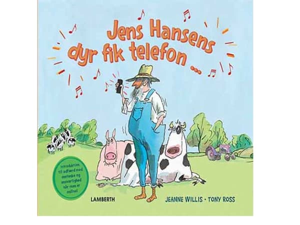Jens Hansens djur har en telefon ... | Jeanne Willis | Språk: Danska