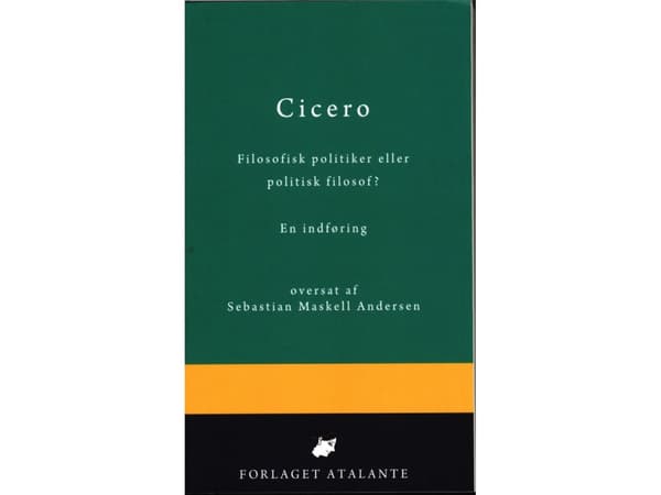 Cicero. En indføring. | Cicero: Sebastian Maskell Andersen