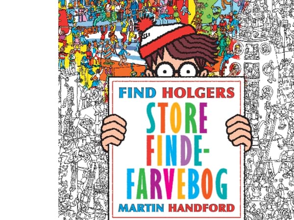 Find Holgers store finde-farvebog | Martin Handford