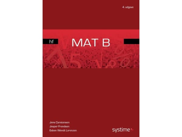 MAT B hf | Jens Carstensen, Jesper Frandsen, Esben Wendt Lorenzen