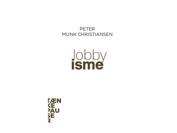 Lobbyisme | Peter Munk Christiansen