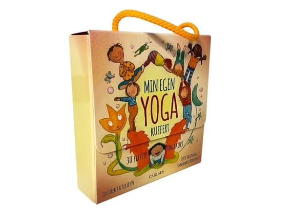 Min egen resväska med yogakort | Lotte Salling;Emmamaria Vincentz | Språk: Danska
