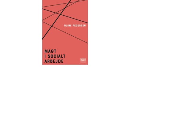 Magt i socialt arbejde | Oline Pedersen