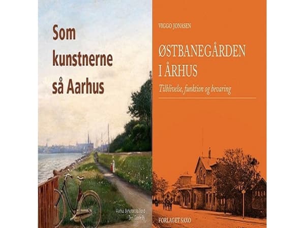 Bogpakke: Som kunstnerne så Aarhus og Østbanegården i Århus | Henrik Fode, Claus P. Navntoft & Viggo Johansen