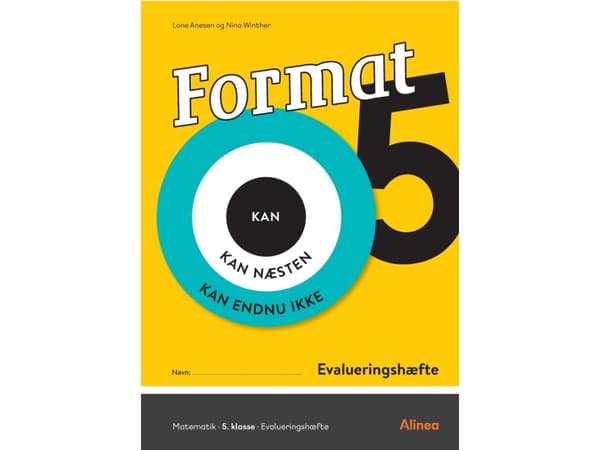 Format 5, Evalueringshæfte | Lone Anesen;Nina Winther Arnt