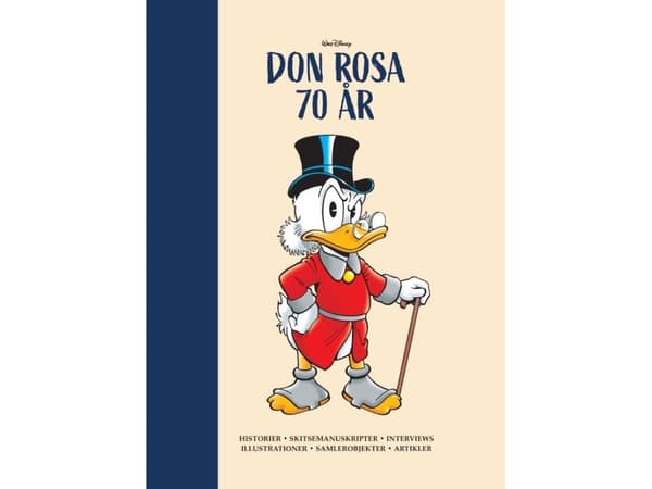 Don Rosa 70 år | Disney | Språk: Danska