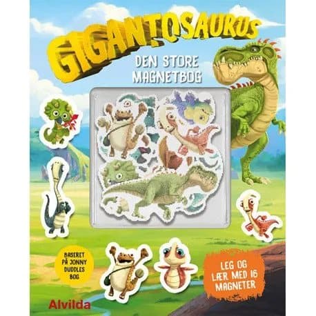 Gigantosaurus - Den stora magnetiska boken