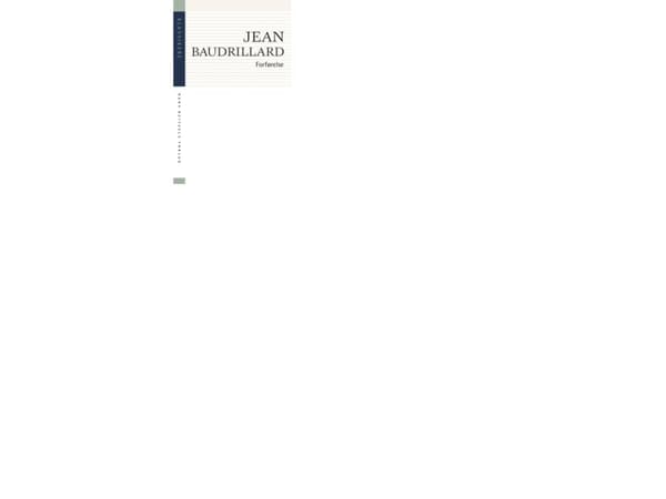 Forførelse | Jean Baudrillard