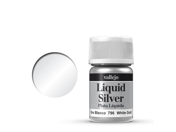 Vallejo 70.796, Sølv, Væske, 35 ml, 1 stykker |
